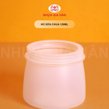 HŨ SỮA CHUA NHỰA HDPE 120ML - Ảnh 4